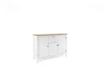 Finori Bergen 57 Sideboard Wei&szlig;/Antik-Optik/Holzwerkstoff