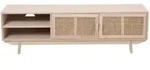 SalesFever Lowboard 150x36 cm Rattanfront