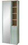 Innostyle Bari Garderobenschrank - Silber matt