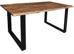 SIT M&ouml;bel TABLES & CO Esszimmertisch Stahl/Akazie - Schwarz