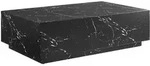 SalesFever Couchtisch 120x75 cm Schwarz