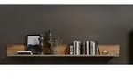 Innostyle Fun Plus II Wandboard Basalt/Eiche Altholz Grau/Braun 180x18x22 cm -
