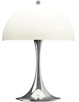 Louis Poulsen Panthella 250 Outdoor Portable Leuchte Chrome Opal