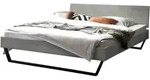 Hasena Gleva Bettgestell Breite 140 cm Stahl beschichtet H&ouml;he 25 cm - Schwarz