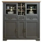 Innostyle Jasmin Highboard mit LED-Beleuchtung