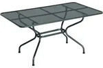 Royal Garden Verso Tisch 145x90 cm iron grey