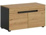 Xonox.Home Canu Sitzbank 115x197 cm - Schwarz
