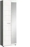 Xonox.Home Salsa Garderobenschrank 95x59 cm - Silber