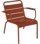 Fermob LUXEMBOURG Lounge-Sessel Aluminium - Ockerrot