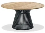Niehoff Acore Tisch Teak/Aluminium &Oslash;140 cm