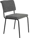 Zuiver Buddy Esszimmerstuhl Metall/Stoff - Schwarz