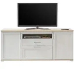 HBZ Meble Romance TV-Sideboard Holzwerkstoff in Sibiu L&auml;rche/San Remo hell -...