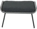 Siena Garden Kansas Loungehocker grau - Anthrazit