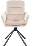 SalesFever Armlehnstuhl in Cord-Optik
