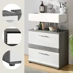 Xonox.Home Blake Waschbeckenunterschrank - Schwarz