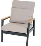 Siena Garden Cortina Loungesessel natur - Anthrazit