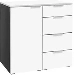 Hasena Accessoires Qunito Kommode Holzwerkstoff 90x50x85 cm - teilmontiert -