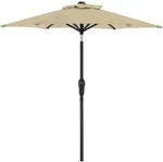 Doppler LIFE Lift Sonnenschirm &Oslash;180 cm - Anthrazit
