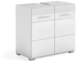 Xonox.Home Linus Waschbeckenunterschrank 243x193 cm - Silber