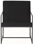 Jan Kurtz Style Sessel Stahlrohr - Schwarz