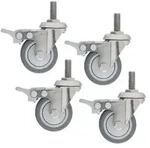 Doppler R&auml;derset f&uuml;r Life Granitsockel 25, 30 und 45kg, 4 Stk. / Set, K-FSC
