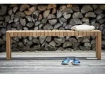 Jan Kurtz Manti Bank Teak massiv natur - Natur