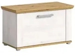 Xonox.Home Verona Sitzbank 38x56 cm - Silber