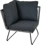 Siena Garden Kansas Ecksofa grau - Anthrazit