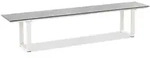 Niehoff Nemo Aluminium Pluverbeschichtet Bank HPL - Ivory