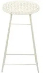 Kartell Smatrik Outdoor Hocker - Wei&szlig;