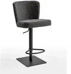 2er Set Niehoff Sitzm&ouml;bel Arena Barstuhl - Schwarz