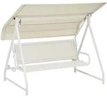 Kettler Paradiso Hollywoodschaukel Aluminium/Outdoorgewebe - Wei&szlig; matt