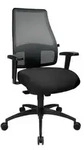 Topstar Comfort SY Schreibtischstuhl Netz-Optik - schwarz - Schwarz