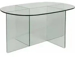 Zuiver Linea Coffe Table Glas Transparent 60x80 cm