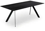 Niehoff Sitzm&ouml;bel Atelier Design-Tisch Rechteckig - Schwarz