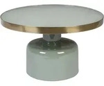 Zuiver Glam Coffe Table Eisen/Glas &Oslash;60x35 cm