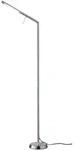Trio Filigran Stehleuchte Metall/Glas Nickel matt/Wei&szlig; Sensordimmer