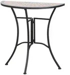 Siena Garden Prato Tisch 35,5x70x71 cm Stahl/Schwarz
