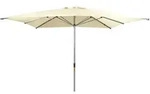 Doppler Expert Sonnenschirm 350x350 cm - Silber