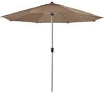Doppler Active Sonnenschirm 380 cm - Silber