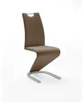 MCA Amado Schwingstuhl Metall/Kunstleder - Chrom