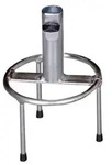 Doppler Rasendorn Mini Dreibein bis 25 mm - Silber