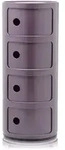 Kartell COMPONIBILI Container 4 Elemente - Purple