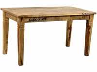 SIT Möbel RUSTIC Tisch 140x70 cm lackiertes Mangoholz mit starken...
