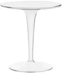 Kartell TIP TOP Beistelltisch rund transparent