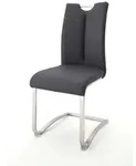 MCA Artos Schwingstuhl Edelstahl/Kunstleder - Silber