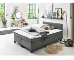 Sun Garden BX1480 Boxspringbett 100x200 cm - Schwarz