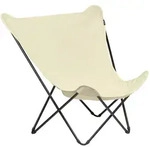 Lafuma Pop Up XL Design-Sessel Stahl/Airlon - Schwarz
