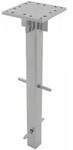 Doppler Bodenanker universal f&uuml;r Ampel-/ Pendelschirme - Silber