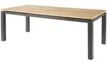 Diamond Garden Porto Ausziehtisch Edelstahl/Recycled Teak